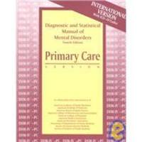 image of Diagnostic & Statistical Manual of Mental Disorders: Primary Care Dsm-IV-PC International