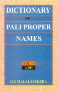 Dictionary of Pali Proper Names (2 vols)