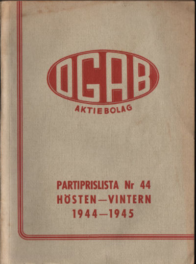 OGAB Aktiebolag.
