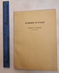 Summer in Paris by Charles Wheeler - 1931 - from Mullen Books, Inc. ABAA / ILAB (SKU: 182100)