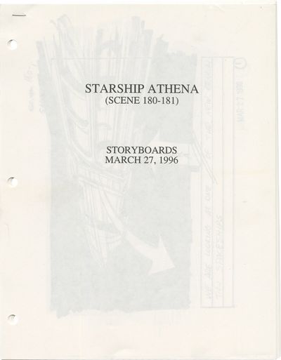 Starship Troopers (Collection of eight original storyboard sequences from the 1997 film)