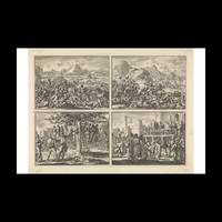 Imperial army defeated by the French at Mázia in Valtellina and hunted in Adige, 1635 /...