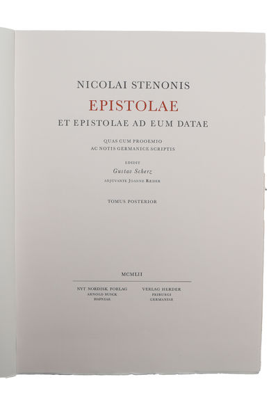 Epistolae et Epistolae ad eum Datae. Quas cum Prooemio ac Notis Germanice Scriptis. Edidit Gustav Scherz adjuvante Joanne Ræder. 2 vols (+) Opera Theologica. Cum Prooemiis ac Notis Germanice Scriptas ediderunt Knud Larsen et Gustav Scherz. 2 vols. (photo 4)