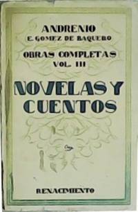 Novelas y cuentos. Obras Completas. Tomo III. Índice: El talismán de Napoleón (Un episodio de...