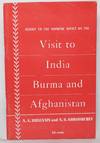 Report to the Supreme Soviet on the trip to India, Burma and Afghanistan