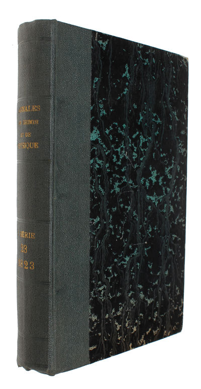 Lettre de M. Léopold de Buch à M. A. de Humboldt, renfermant de Tableau géologique de la Partie Mériodinale du Tyrol. (+) Sur la Chaleur des Gaz et des vapeurs. - [THE MATHEMATICAL ANALYSIS OF HEAT - POISSON'S ISENTROPE.] (photo 4)