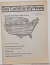 GCN: Gay Community News; the weekly for lesbians and gay males; vol. 9, #2, July 25, 1981; Lesbian & Gay Pride USA