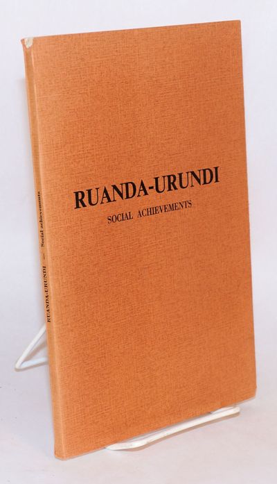 Ruanda - Urundi; social achievements