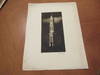 Original Etching "Stood Like A Sentinel In The Night", By Stanley Harrod