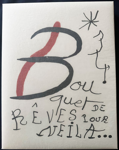 Miro. Bouquet de rives pour Neila. With 18 lithographs.