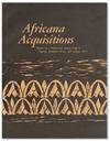 Africana Acquisitions: Report of a Publication Survey Trip to Nigeria, Southern Africa, and Europe, 1972