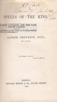 cover of Idylls Of The King.