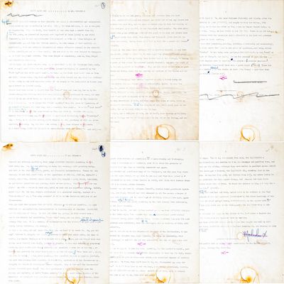 God’s Angry Men; Two Annotated Typescripts— Parts 3 and 4