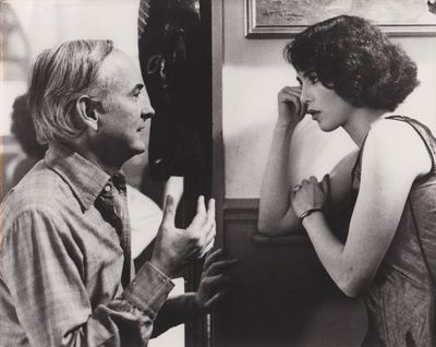 Quartet (Original photograph of Isabelle Adjani and James Ivory on the set of the 1981 film)