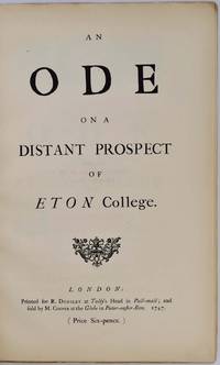 AN ODE ON A DISTANT PROSPECT OF ETON COLLEGE.