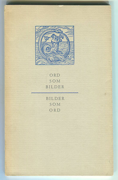 Ord som bilder, bilder som ord. Enligt Emblematum…