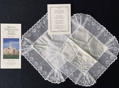 Hosanna Shout Handkerchief and Printed Dedication