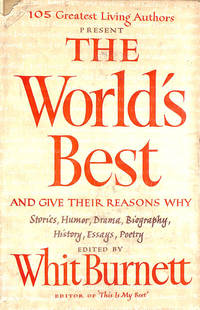 cover of 105 Greatest Living Authors Present The World's Best Stories-Humor-Drama-Biography-History-Essays-Poetry