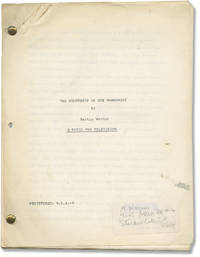 The Courtship of Joe Mankowitz (Original treatment script for an unproduced television film)