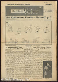 image of THE VILLAGE VOICE; A Newspaper of Greenwich Village