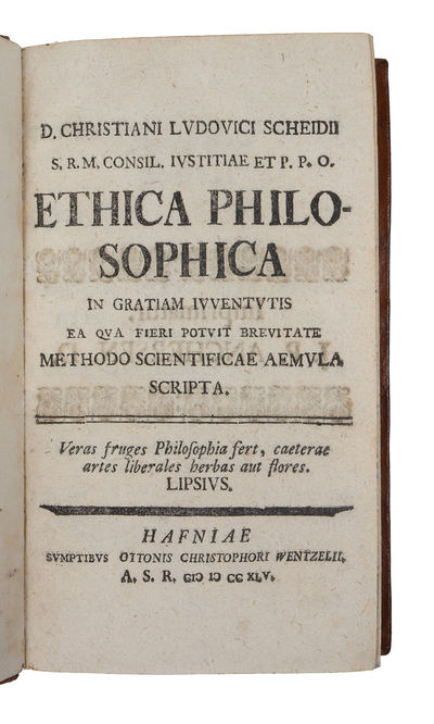 Ethica philosophica in gratiam iuventutis ea qua fieri potvit brevitate. (photo 2)