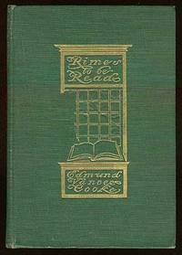 New York: Dodge, 1905. Hardcover. Fine. Light wear to the spinal extremities, contemporary bookplate...