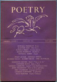 Poetry: Volume XCIII, Number 5, February 1959