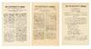 The Lovecraft Collector. January-October, 1949. Numbers 1-3 [All Published]