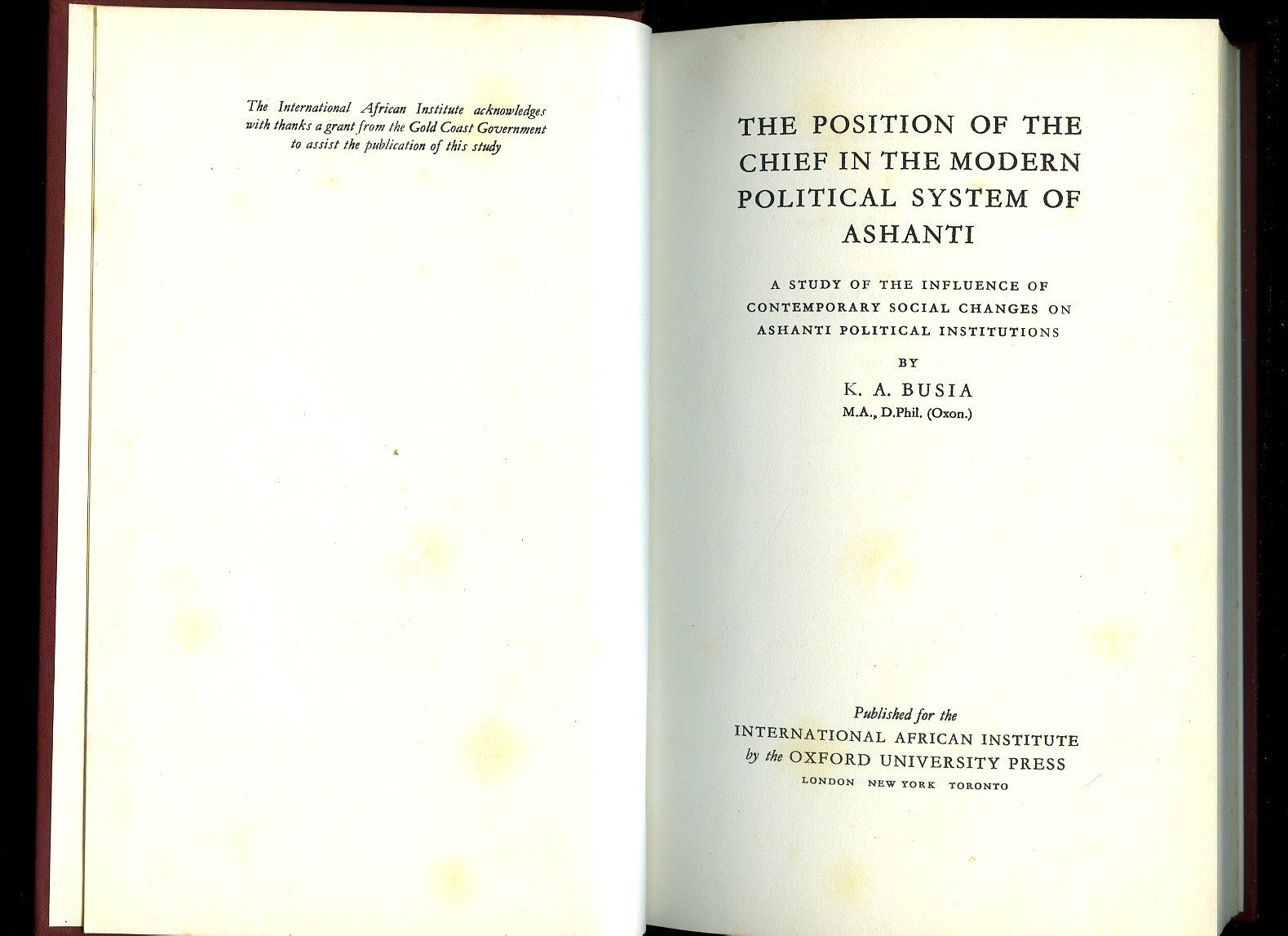 Contemporary world essay
