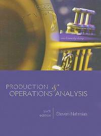 Production and Operations Analysis
