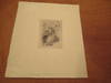 Original Etching Of A Small River Flowing Through An Old Town, By Stanley Harrod