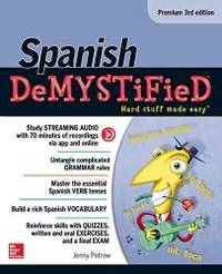 Spanish Demystified, Premium 3rd Edition by Jenny Petrow - 2016-06-06