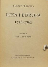 Resa i Europa 1758-1762. Utgiven av Sten G.…