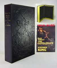 cover of GUNSLINGER (Dark Tower 1). Custom LEATHER Clamshell Case Only. (NO BOOK INCLUDED)