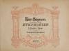 Robert Schumann's Sämmtliche Werke Symphonien für Pianoforte zu 4 Händen arrangirt von Theodor Kirchner. [Opp. 38, 44, 61, 97, and 120]. [Piano four-hand arrangements]