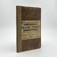 A Directory of Greene County for 1855-6, Embracing the Names of Voters in the County Generally, Alphabetically Arranged, their Occupation, Residence and Post Office; Numerous Tables of County Statistics, a Short Sketch of the Early Settlement of the County; Advertisements, &c. &c