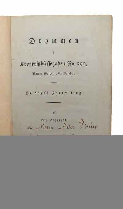 Drømmen i Kronprinsessegaden No 390, Natten før…