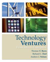 cover of Technology Ventures: from Idea to Enterprise
