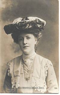 image of Winifred Arthur Jones- Edwardian Era Actress - 1900s PostcardPostcard