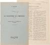 Two Offprints on the Structure of Insulin; La Structure de l’Insuline [and] The Disulphide Bonds of Insulin