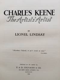 image of Charles Keene. The Artists' Artist