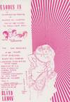 Exodus Is An Illumination Theatre of Madness An Laughter Poetry and Thieves to Steal Your Soul [Flyer for a Berkeley Performance by the San Francisco Mime Troupe and Others]
