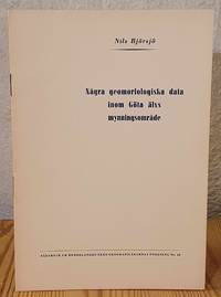 Några geomorfologiska data inom Göta älvs mynningsområde.