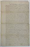 THIS INDENTURE MADE THE TWENTY SECOND DAY OF APRIL IN THE YEAR OF OUR LORD [1822] BETWEEN THE MAYOR, ALDERMEN AND COMMONALTY OF THE CITY OF NEW YORK OF THE FIRST PART, AND THOMAS R. SMITH AND JOHN K. TOWNSEND OF THE SECOND PART. WITNESSETH, THAT THE SAID PARTIES OF THE FIRST PART FOR AND IN CONSIDERATION OF THE RENTS, COVENANTS AND AGREEMENTS HEREINAFTER MENTIONED DEVISE, GRANT AND TO FARM LET UNTO THE SAID PARTIES OF THE SECOND PART THE RATES AND FEES WHICH NOW OR FROM TIME TO TIME SHALL BE BY LAW ESTABLISHED, OR WHICH SHALL OR MAY BECOME DUE BETWEEN THE FIRST DAY OF MAY [1822] AND THE FIRST DAY OF MAY [1823], OF AND FROM THE MASTERS, OWNERS AND POSSESSORS OF EACH AND EVERY VESSEL AND SMALL CRAFT, WHICH SHALL COME INTO OR LIE AT, OR IN, ANY OF THE DOCKS, WHARVES, PIERS OR SLIPS WITHIN THE LIMITS OF THE SAID CITY, AND BELONGING TO THE MAYOR, ALDERMEN AND COMMONALTY OF THE CITY OF NEW YORK. EXCEPTING AND RESERVING HOWEVER ALL SUCH DOCKS, WHARVES PIERS OR SHIPS, WHICH HAVE HERETOFORE BEEN RESERVED BY THE SAID P