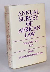 image of Annual survey of African law: volume VII - 1973