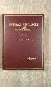 cover of Natural Resources Law Cases and Materials