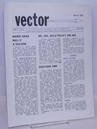 image of Vector: responsible action by responsible people in responsible ways; vol. 2, #3, February 1966: Southern California ACLU Policy on Sex