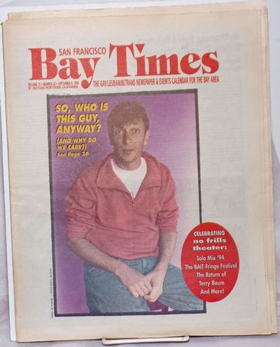 San Francisco: Coming Up!, 1994. Newspaper. 72p. tabloid newspaper, news, events, reports, opinion, ...
