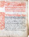 An Original Manuscript Constitution