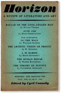 Ballad of the Long-Legged Bait" [in] HORIZON: A Review of Literature and Art, Vol. IV, No. 19